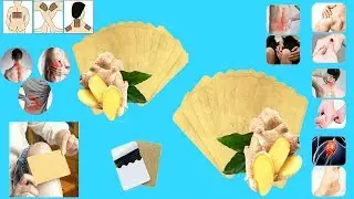 Lymphatic Detox Healing Ginger Patch