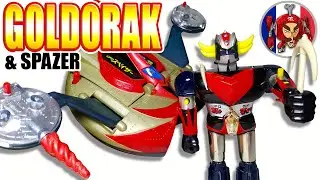 GOLDORAK / GRENDIZER + Soucoupe CHOGOKIN DELUXE GA-37 1979 - POPY Mattel