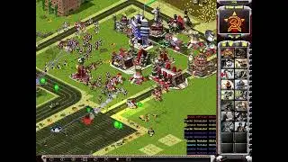Red alert2 ! Army of the potonac! Soviet vs 5 Yuri-Superweapons! Legend AI!