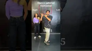 Jailer - #kaavaalaa dance tutorial #shorts #tamilsong #tamannaah #trendingshorts #kunalmore #viral