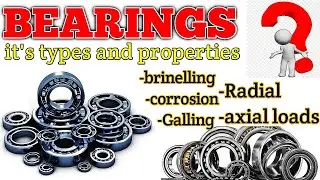 Bearing it's parts ,types of load , cleaning and inspection in Hindi with DGCA questions