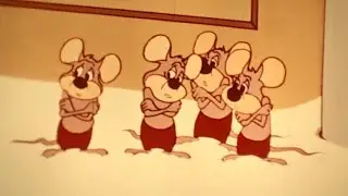 16mm Cartoon &ldquo;WE DO MOUSE WORK&rdquo; HARVEY FILMS 1956