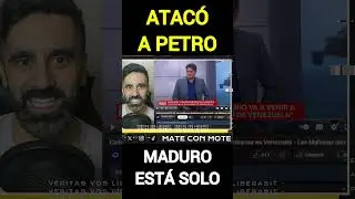 MADURO EST&Aacute; SOLO Y DESESPERADO: TERMIN&Oacute; ATACANDO A PETRO PORQUE LO ABANDON&Oacute;