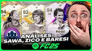 AN&Aacute;LISE DME ZICO 92, SAWA 94 E BARESI 94 | IMORTAIS | EAFC 25