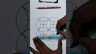 Geometric patterns making | Easy drawings | #drawingideas #geometricart #drawingtutorial #diy #art