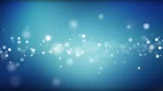 Beautiful Blue Bokeh Background HD