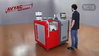 2025 - AVYAC NC18, Die ultimative kompakte 5-Achsen-Bohrerschleifmaschine