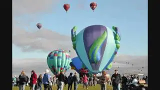 Albuquerque International Balloon Fiesta and Fireworks 2009 Time Lapse