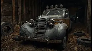 ASMR Car Restoration - 1939 DKW Barn Find Rescue After 60 Years at the Junkyard