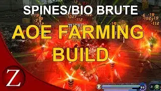 Spines/Bio Brute AOE Farming Build - City Of Heroes Gameplay