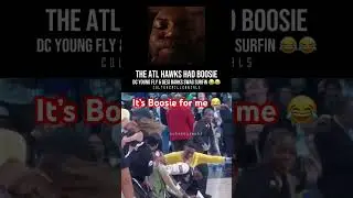 Boosie DC young Fly & gang wildin out at Atlanta hawks game again 😂 #trending #reaction #shorts