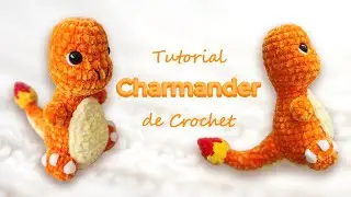 Charmander a crochet 🔥 Amigurumi Pokémon 🧶 Tutorial paso a paso – Patrón gratis