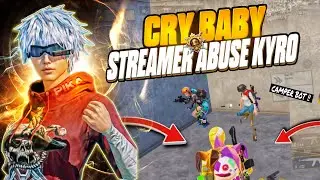 STREAMER Start Abusing KYRO😱 !! 1v4 AGAINST PRO Squad🔥 | BGMI 🔱🇮🇳
