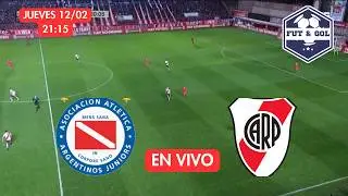 🔴 ARGENTINOS JUNIORS - RIVER EN VIVO | TORNEO APERTURA - FUT AND GOL