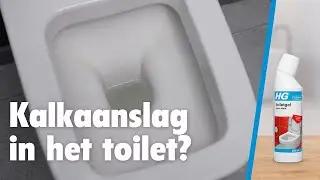 Last van kalkaanslag of vuil in je toilet? Snel weer schoon met HG