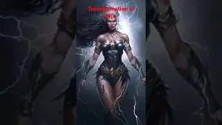 #transformation of actress #marvel #hero
