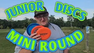 MINI DISC GOLF ROUND WITH JUNIOR DISCS ONLY