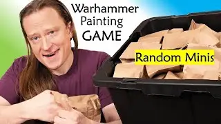 I Painted a Random Warhammer Mini with a Random Paint Scheme: Goobertown Roulette #7