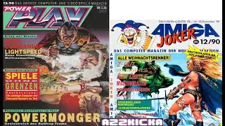 PowerPlay+Amiga Joker-Dezember 1990 - 📚DonnAZZtag-Retroview nach 35 Jahren📖