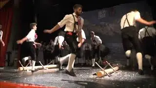 Gruppo folk Schuhplattler-Ballo del Boscaiolo-Soraga2022