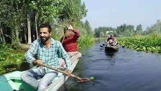Прогулка на лодке по оз. Дал/Dal Lake, Srinagar, J&K 2017