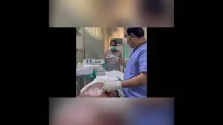 Ultrasound guided tru cut biopsy of Lung Mass