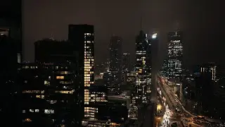 WARSAW / Polish Manhattan in the Night / POLAND 🛫🌃 4K