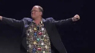 D23 2015: John Lasseter Shows Off his Clothing Line and Gives Shirts Away | ScreenSlam