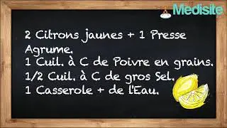 Le citron : un rem&egrave;de de grand-m&egrave;re contre la sinusite