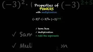 Powers With Multiplication - Same Base - Ex. 5