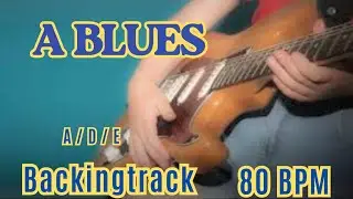 A Blues Backingtrack 80 Bpm