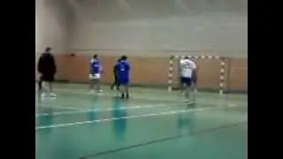 Penalti perfecto en futbol sala!