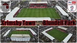 Ep47. Blundell Park by drone. Grimsby Town. In League 2 for the 23/24 season