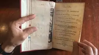 Discovery of America Indian Wars Creek Seminoles 1840 Trumbull rare book Dearborn woodcuts savages