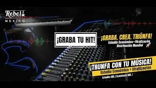 Rebel Records M&eacute;xico: Graba Tu M&uacute;sica en Guadalajara | Estudio Econ&oacute;mico y Distribuci&oacute;n Digital 🚀