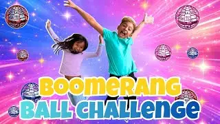 Competeing In A Series Of Boomerang Ball Challenges - Do you have the skills to compete?