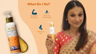 Kinu Baby Massage Oil | Natural Almond, Jojoba & Sesame Oil for Strong Bones & Healthy Skin