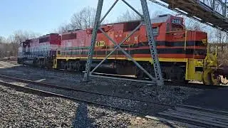 Tom and Chris taking 608 sb by the interchange Willimantic 121324 1030