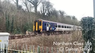 Northern Class 156 490 Entering Dalton Tunnel
