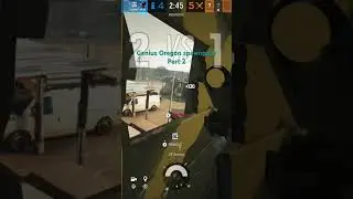 Genius Oregon spawnpeek part 2 #rainbowsixsiege #rainbowsixsiegechampiongameplay #gaming #kingtopher