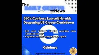 SEC sued Coinbase alleging securities rules violations.#coinbase @SECGov @coinbase #Crypto