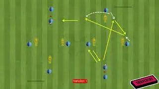 High Intensity Passing Drills Soccer / 3 Passing Drills (2024)
