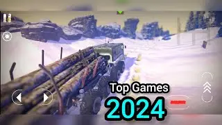 TOP 6 Best Driving Games with Snow & Ice Physics Weather for ANDROID & iOS