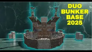 🔥The Best Solo/Duo Rust Base &ndash; Bunker & Widegap 2025