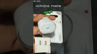 Nothing phone charger 😍⚡