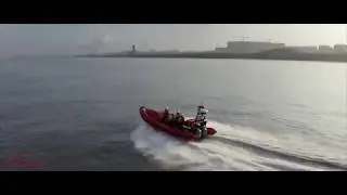 RNLI New Brighton Mayday Responce at Liverpool Cruise Terminal