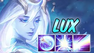 COSMIC LUX MID FULL AP DIAMOND CARRY THE GAME WITH GLACIAL AUGMENT | League of Legends
