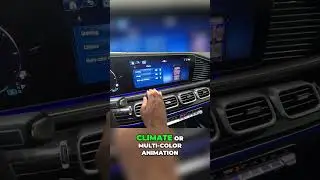 2025 Mercedes Benz GLS 450 Customizable Interior Light Settings
