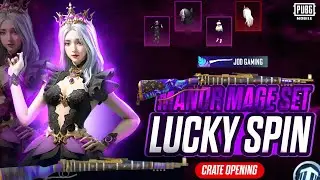 🎰 New Lucky Spin Crate Opening | ✨ Manor Mage Set ✨ | PUBG Mobile 🎮 | 😭 Unlucky Again!