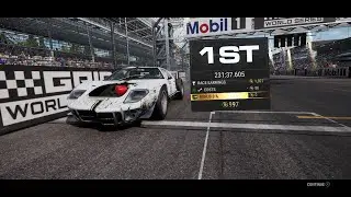 Grid Around the Globe trophy without Bugatti Veyron DLC no rubberband in any button or analog stick